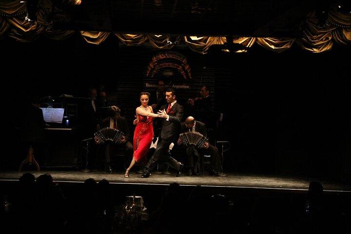 The Tango Show Window in Buenos Aires.
