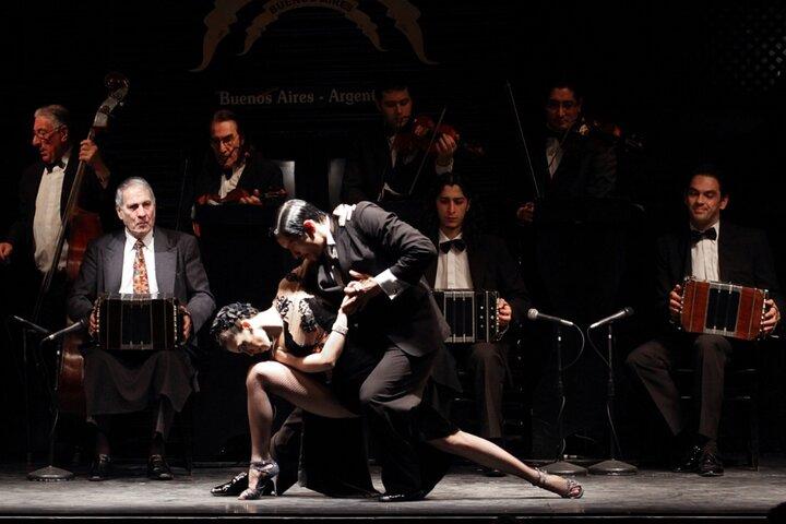 The Tango Show Window in Buenos Aires.