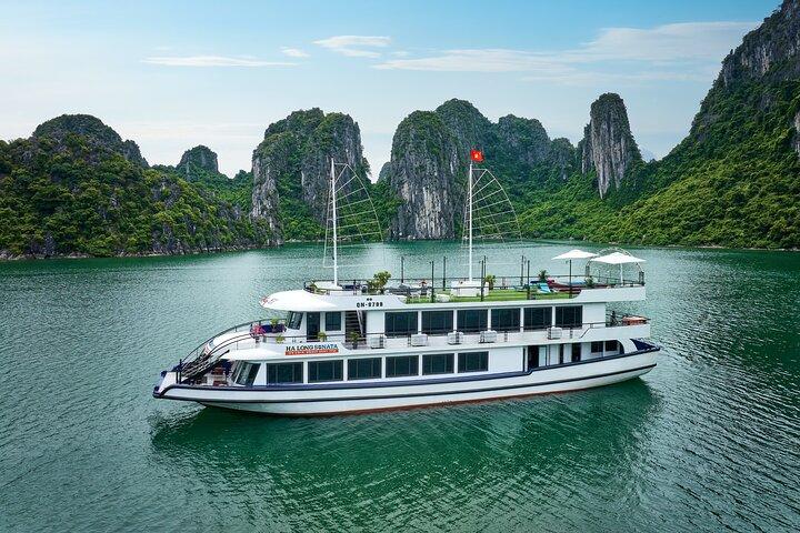 Luxury Halong 1 Day Sonata Cruise From Hanoi with Lunch & Jacuzzi