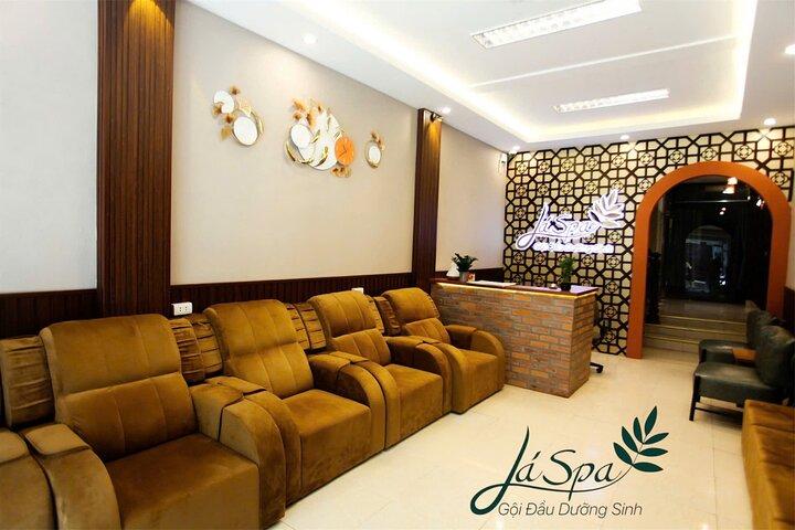 Hanoi Old Quarter : Lá Spa - Nourishing shampoo & head massage