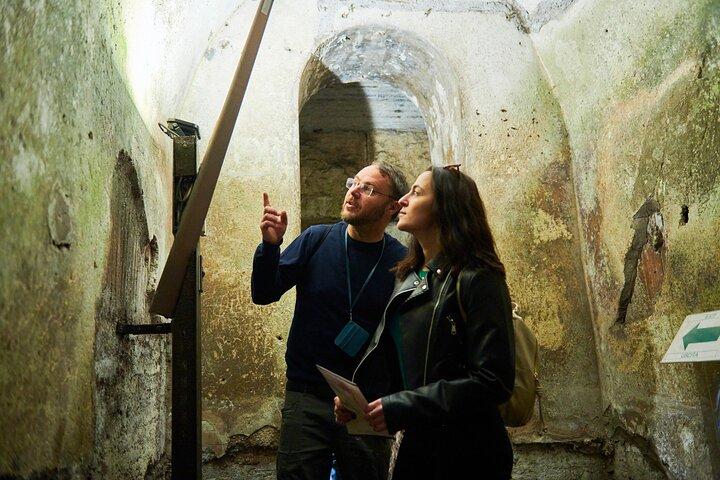 Rome: Domitilla Catacombs & St. Clemente Private Tour with Driver