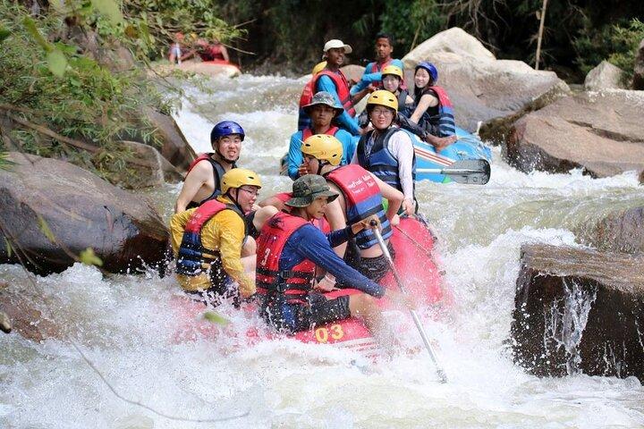 Phuket White Water Rafting 5 km, Flying Fox, and ATV