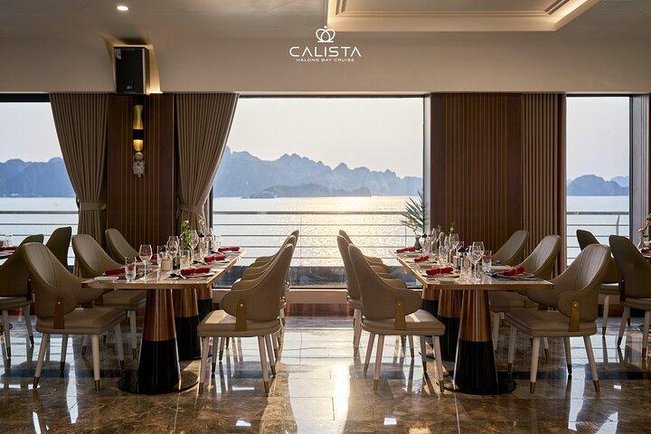 Hanoi: 2-Day on The Most Luxurious Calista Cruise in Halong Bay
