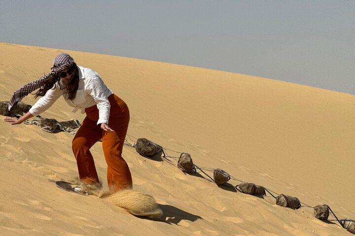 Cairo to Fayoum Desert Safari with Sandboarding and Lake Swim