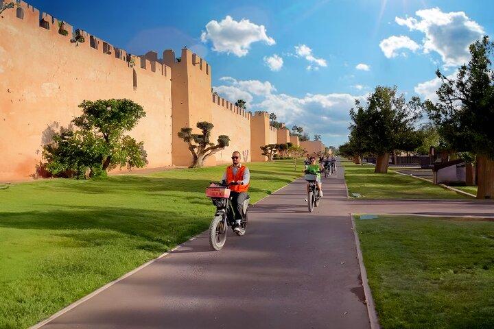 Experience Through Marrakesh City Streets by E-Bike