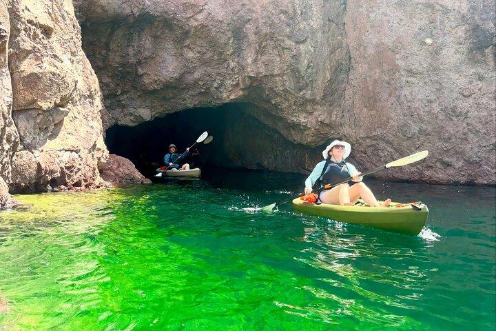 Emerald Cave Half-Day Kayak Tour, a Triple Cave Adventure