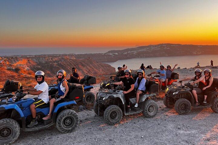 10 Years Santorini ATV/Quad Experience Tour- FREE Transportation