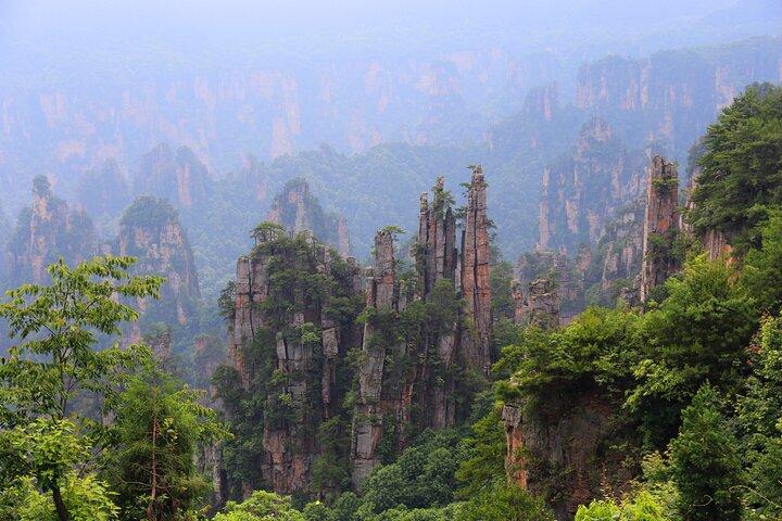 Tianmen Mountain and Zhangjiajie Park(Avatar mountain) day tour