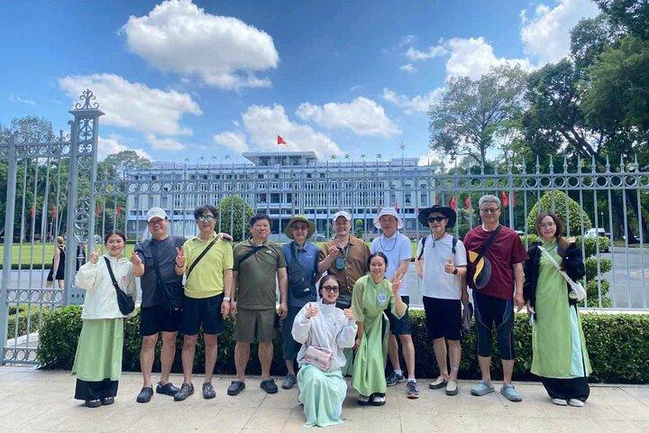 Saigon: City Unseen Highlights 2h Tour | Opt: Ao Dai Riders