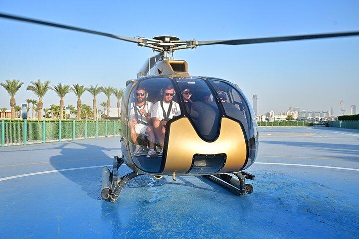 Dubai Helicopter Tour and Lost World Aquarium