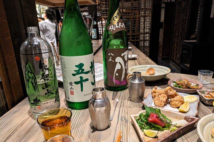 Private Food & Sake Tour in Central Kyoto with Sake Sommelier