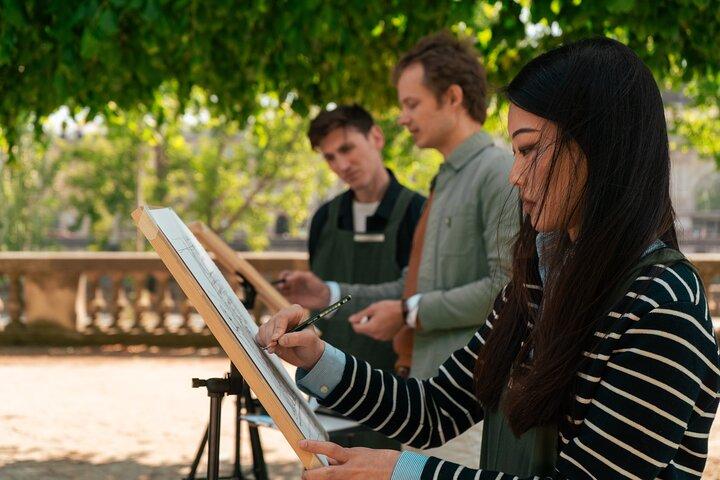 Paris Watercolor Workshop – Create Your Own Framed Paris Souvenir