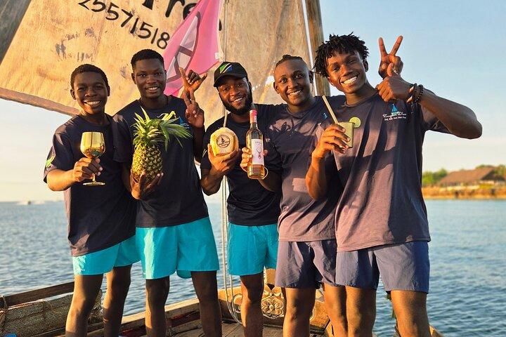 Exclusive Private Sunset Dhow Sailing Tour in North Zanzibar