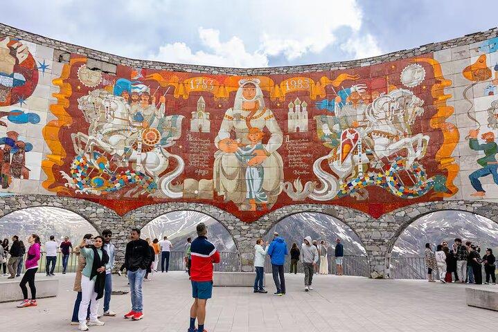 Kazbegi, Ananuri, Zhinvali, Gudauri, Gergeti Full day Tour
