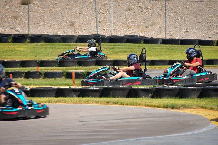 1 Euro High-Speed GoKart Race Ticket With Arcade credit Las Vegas