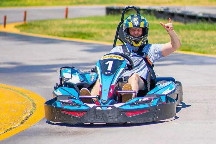 1 Euro High-Speed GoKart Race Ticket With Arcade credit Las Vegas