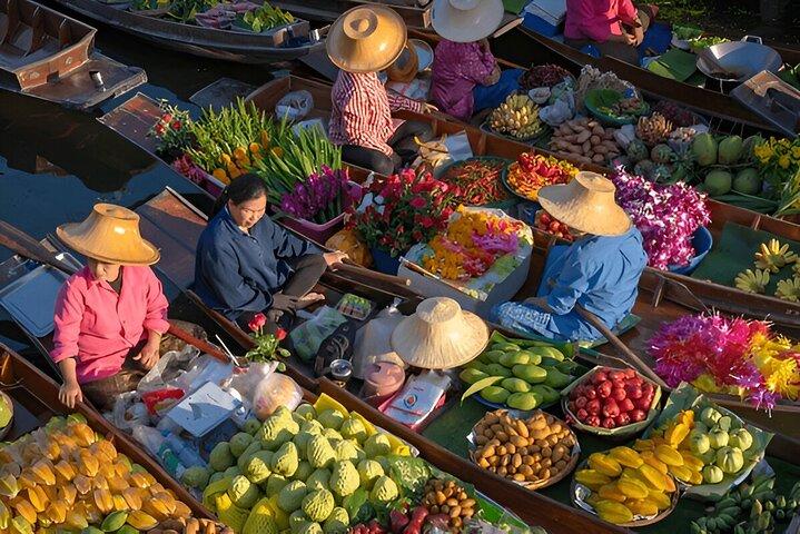 Floating Market & Railway Market Tour from Bangkok