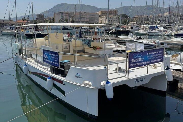 Catamaran Excursion in Palermo Snorkeling Relax and Aperitif