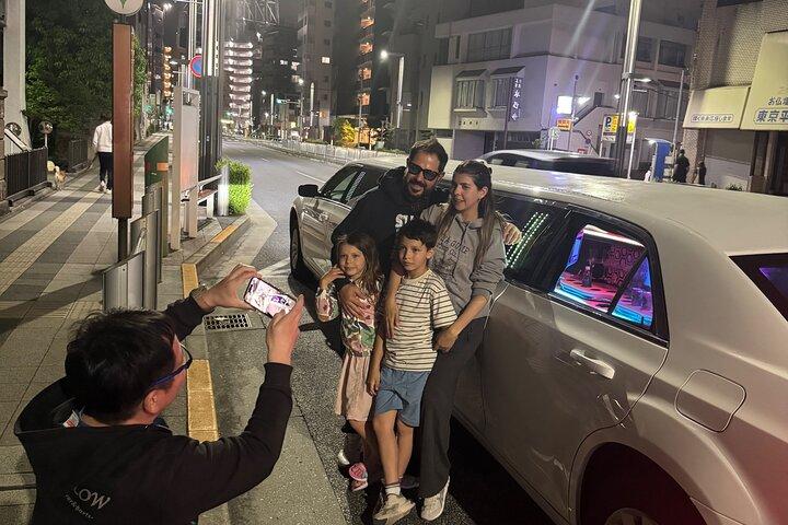 Exclusive Shibuya Experience with Limousine Ride