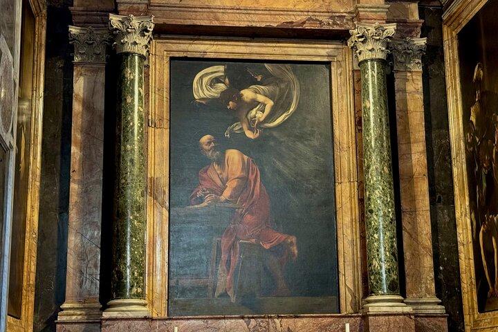 Caravaggio Art Shared Walking Tour in Rome