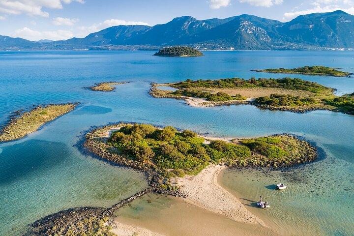 Athens: Lichadonisia Islets Day Tour with Boat & Thermal Spa Pool