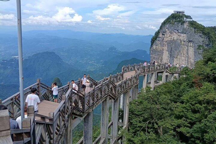 1-Day Private Zhangjiajie Tour to Tianmen Mountain & Glass Bridge