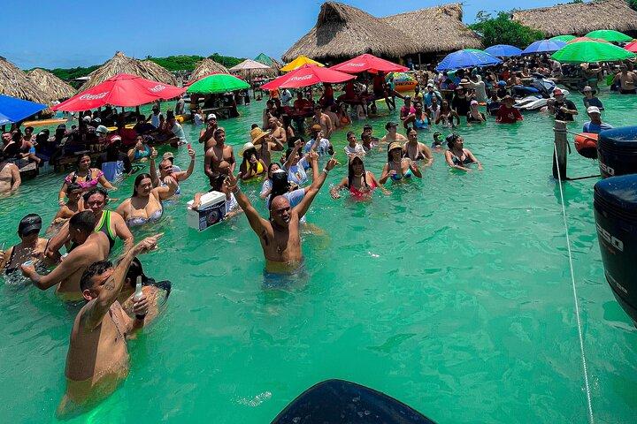 Boat Party on Cholón Island