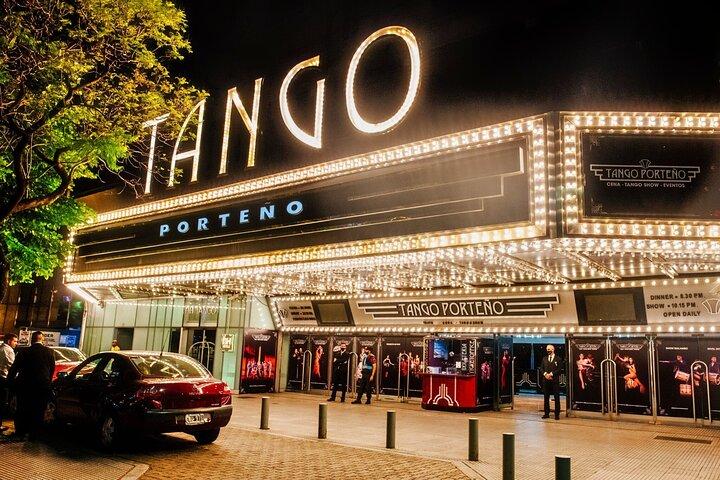 Tango Porteño Show with Optional Dinner in Buenos Aires
