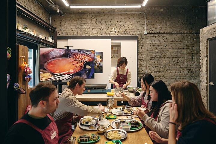 Mini Gwangjang Market Cooking Korean Street Food Experience