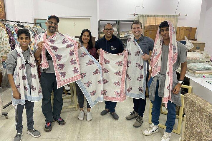 Learn Hand Block Printing Techniques & Print Your Own Fabric