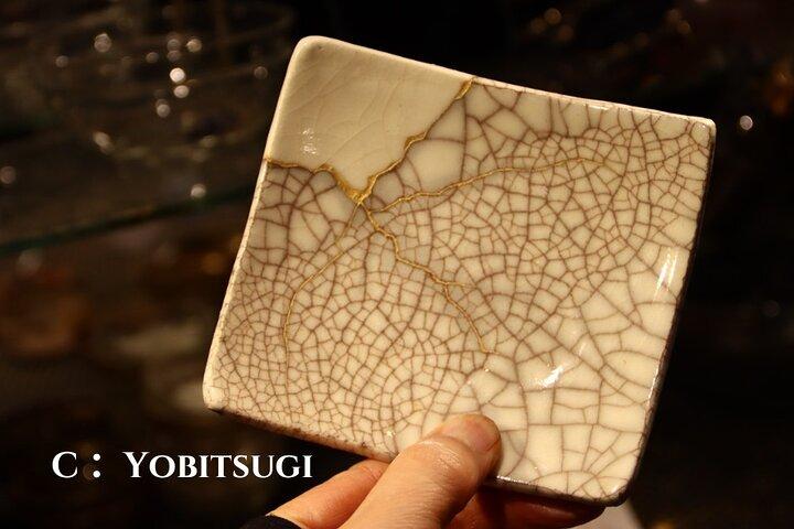 Pure Gold Authentic Kintsugi Ceramic Workshop with Master Artisan