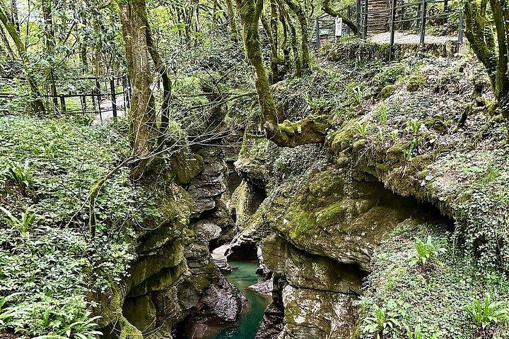 Private Tour to Prometheus Cave, Okatse and Martvili Canyons