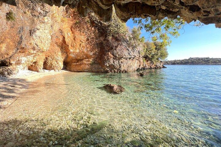 Boat Trip Juli Vlore Albania to Karaburun Sazan Speedboat Tour