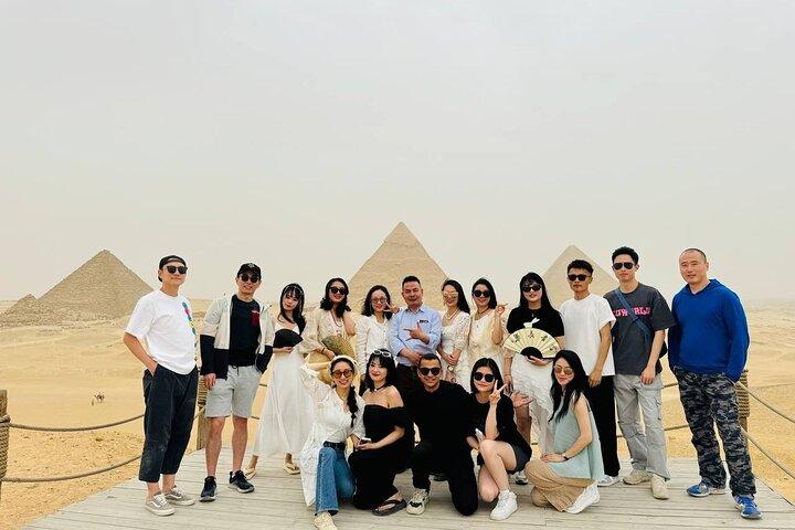 Giza Wonders Pyramids, Sphinx, and Desert Camel Ride