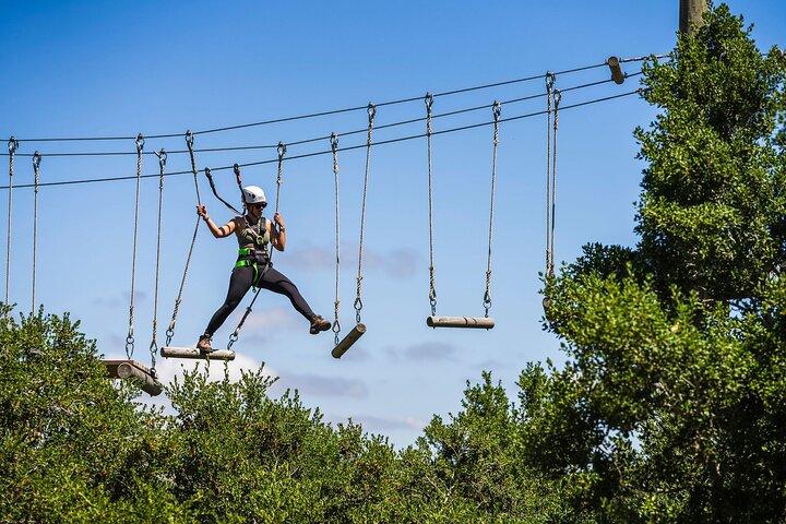 High Ropes Adventure Course near Santa Barbara