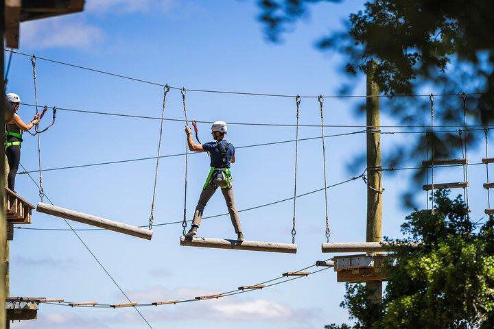 High Ropes Adventure Course near Santa Barbara