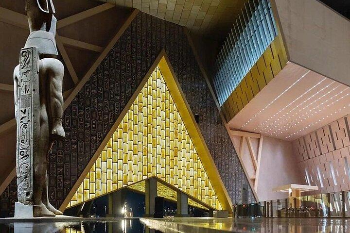 Full Day: Giza Pyramids, Sphinx & Grand Egyptian Museum Tour