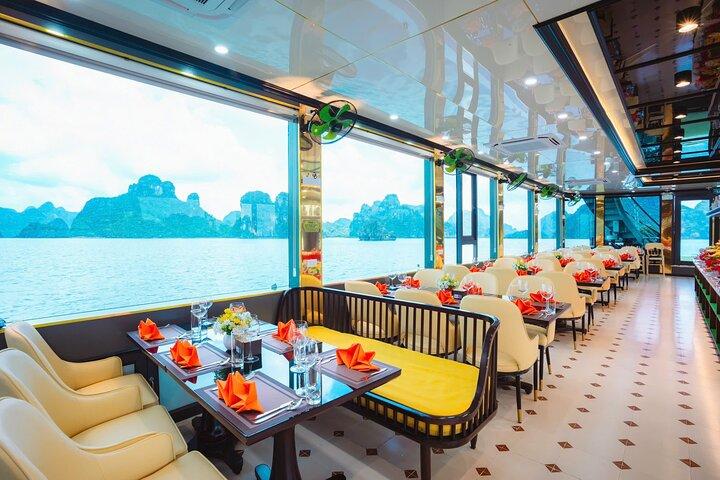 Luxury 1 Day Halong Sky Cruise with Buffet Lunch & Jacuzzi