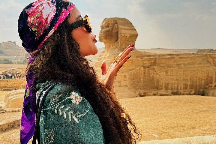Giza Pyramids, Sphinx,Camel Ride,ATV Fun, Shopping,Sunset Dinner