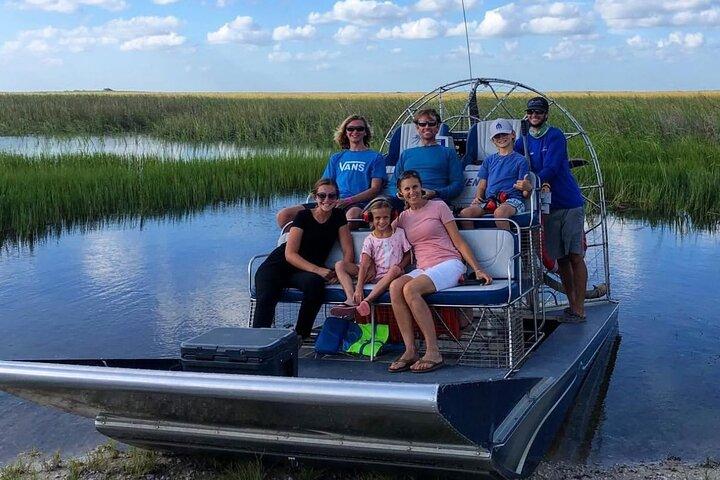 90 Minute Miami Everglades Semi Private Airboat Tour