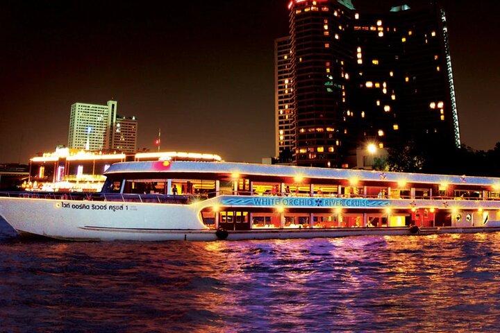 Chao Phraya White Orchid Cruise in Bangkok