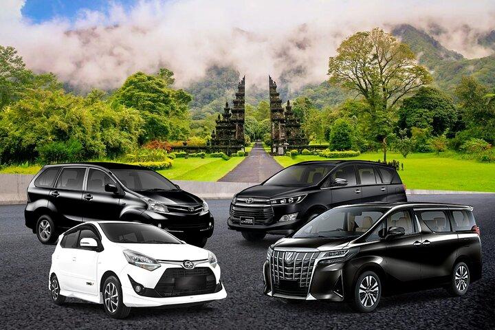 1-Day Private Bali Car Transfer With Experienced Driver