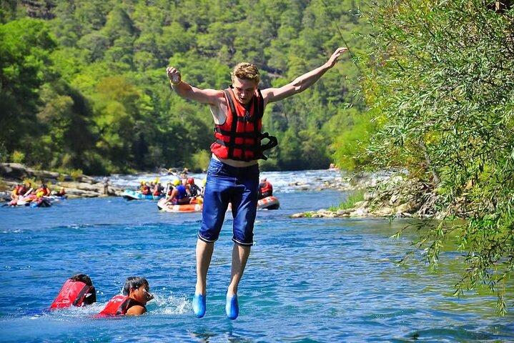 Koprulu Canyon Full Action Rafting Tour from Side