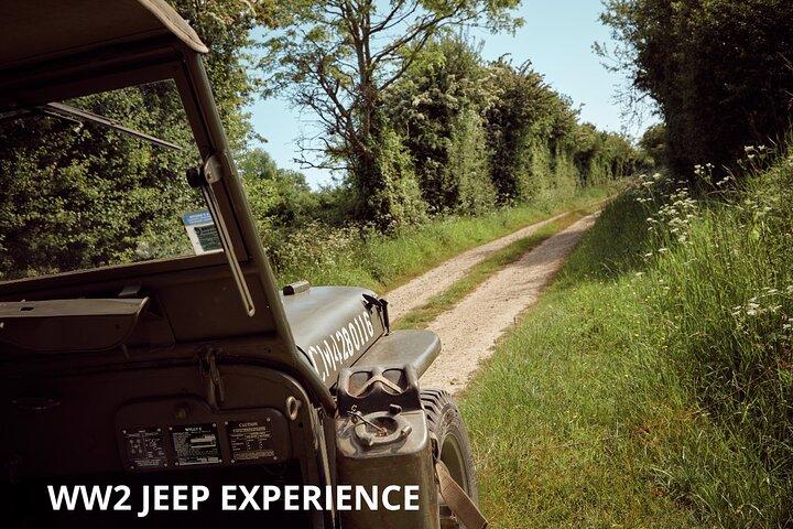 Guided tour from Utah Beach to Omaha Beach with Jeep immersion