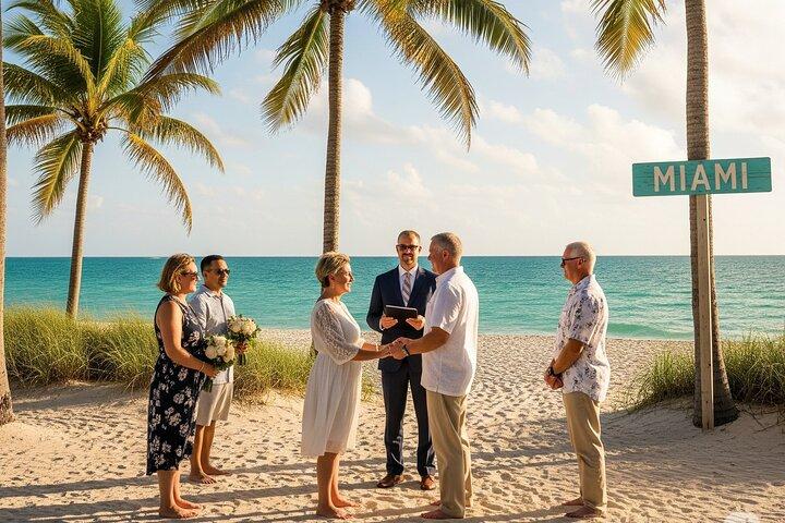 MIAMI Beach Wedding or Vow Renewal Ceremony