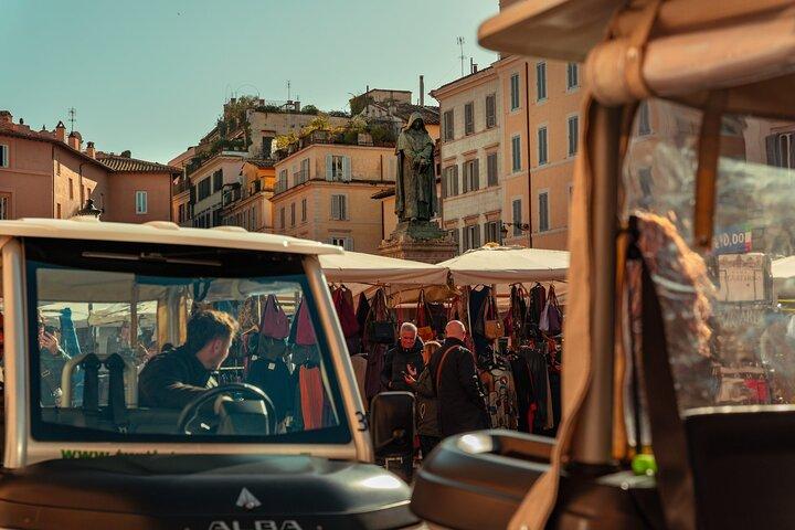 Rome by Night Private Golf Cart Tour-3 Hours