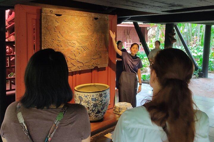 Bangkok: Silk Legacy & Art at Jim Thompson’s Home -with transfers