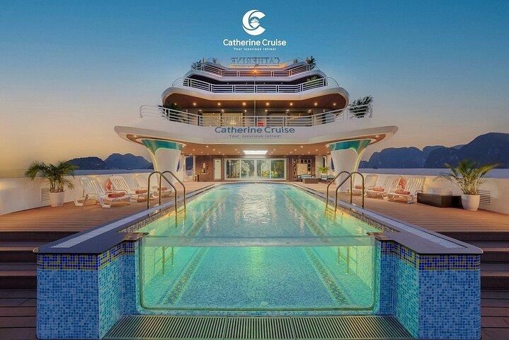 Catherine Cruises Ha Long Bay 2D1N 6 Star Luxury Cruise with Pool