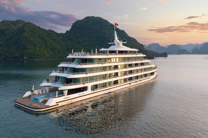 Catherine Cruise Halong Bay 6-Star Superyacht 2 Days 1 Night