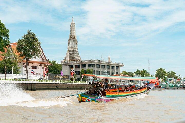 Hidden Bangkok Longtail Boat Tour to Big Buddha&Canal Life 2hrs